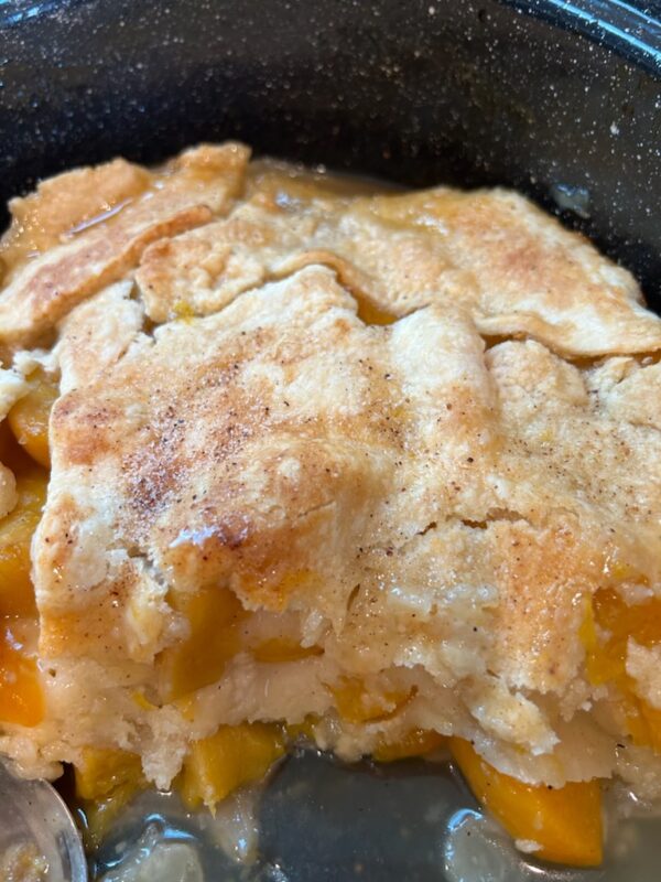 Old Fashion Peach Cobbler