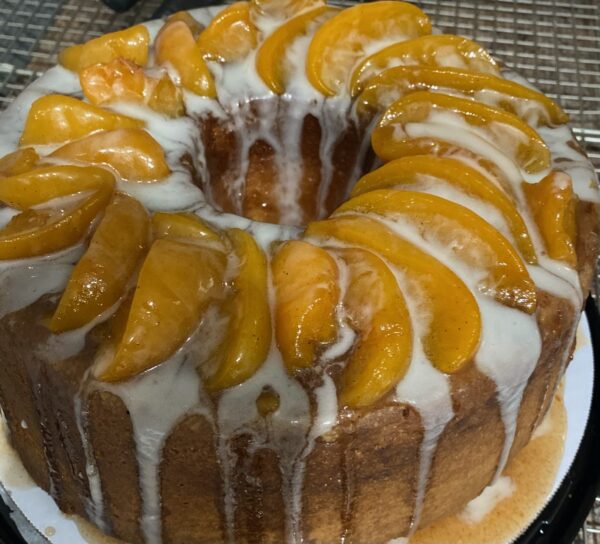 God Momma Diane’s Peach Pound Cake